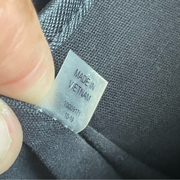 Tory Burch Saffiano Leather Tote Black Bag - Picture 13 of 16